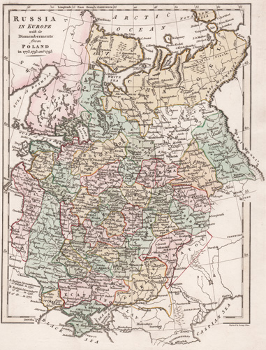 Russia in Europe with its Dismemberments from Poland in 1773, 1793 and 1795 (1809)